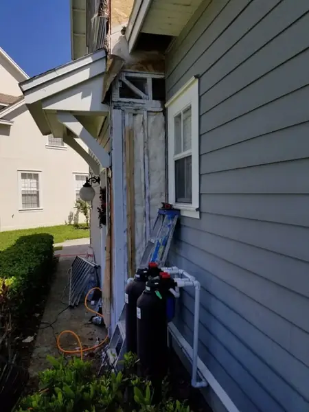 Installing new siding