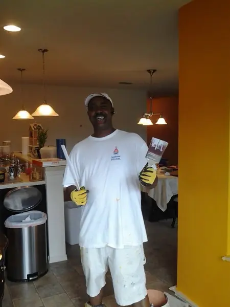 Owner Derwin Ferguson on a job site